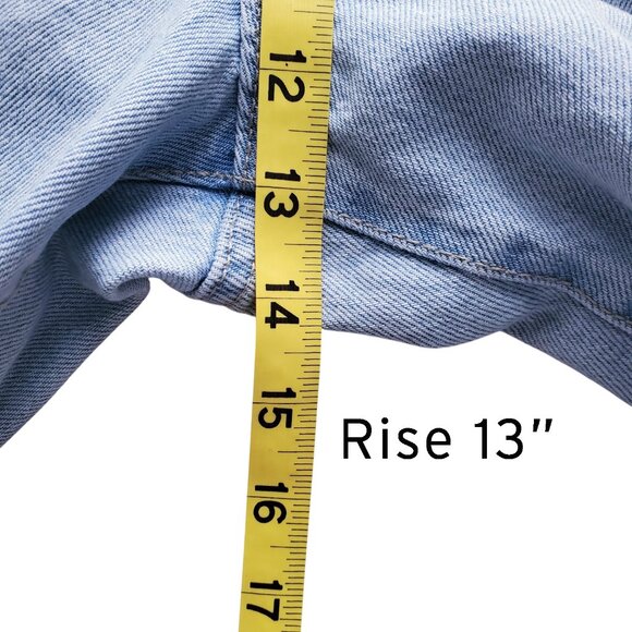 COTTON ON Low Rise Super Baggy Jeans in Breeze Blue Size 30 - Picture 13 of 16